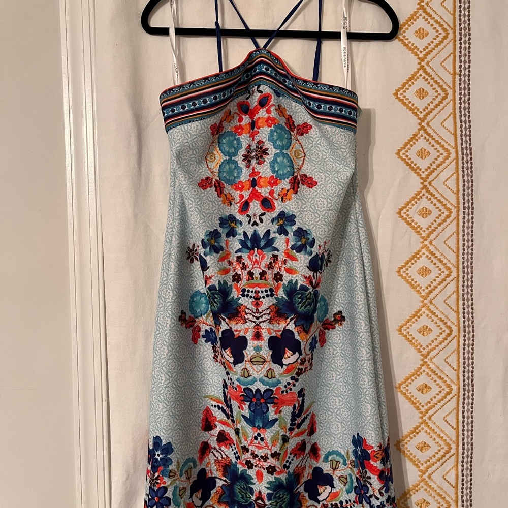 Bisou bisou halter dress